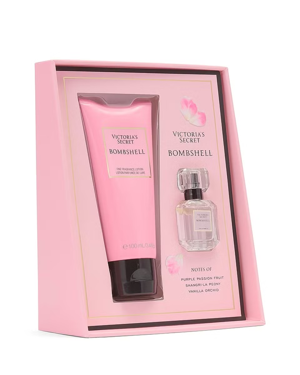 Zestaw prezentowy Victoria's Secret BOMBSHELL woda perfumowana 7 ml +balsam - obrazek 3