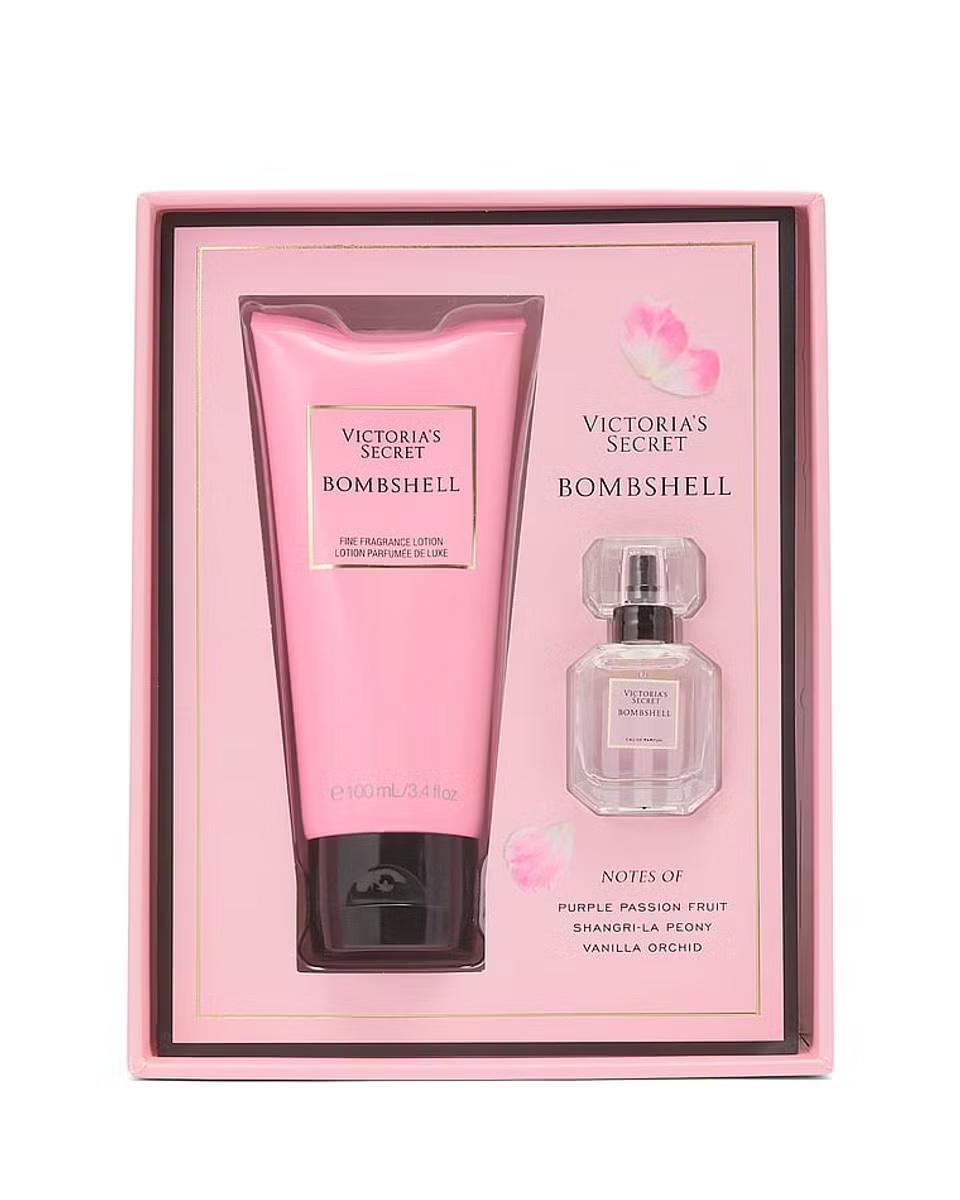 Zestaw prezentowy Victoria's Secret BOMBSHELL woda perfumowana 7 ml +balsam