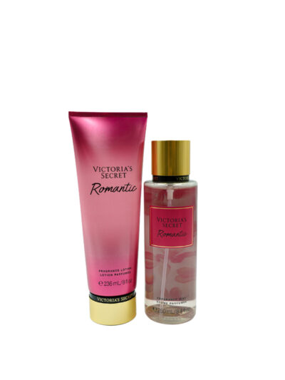 Zestaw Victoria’s Secret Romantic mgiełka 250 ml + balsam 236 ml