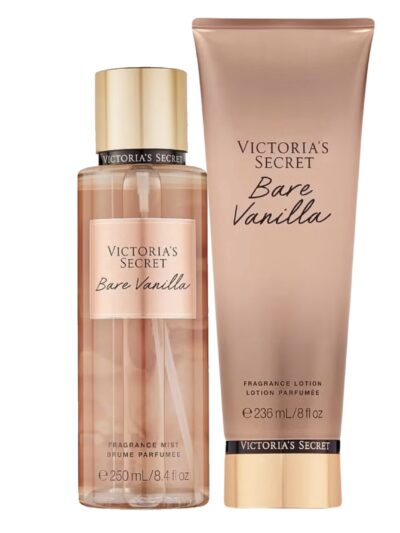 Zestaw Victoria’s Secret Bare Vanilla mgiełka 250 ml+ balsam 236 ml
