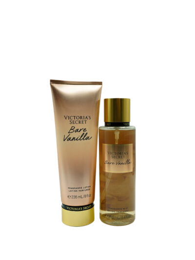 Zestaw Victoria’s Secret Bare Vanilla mgiełka 250 ml+ balsam 236 ml