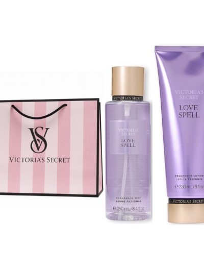 Zestaw Victoria’s Secret Love Spell mgiełka 250 ml + balsam 236 ml