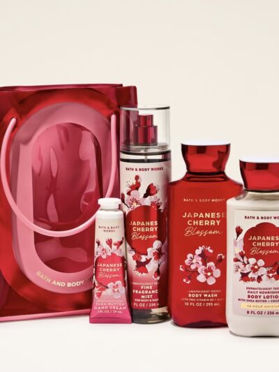 Zestaw prezentowy Bath & Body Works Japanese Cherry Blossom 4 produkty