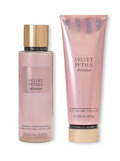 Zestaw Velvet Petals Shimmer Victoria’s Secret mgiełka 250 ml + balsam 236 ml