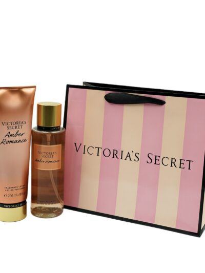 Zestaw Victoria’s Secret Amber Romance mgiełka 250 ml + balsam 236 ml