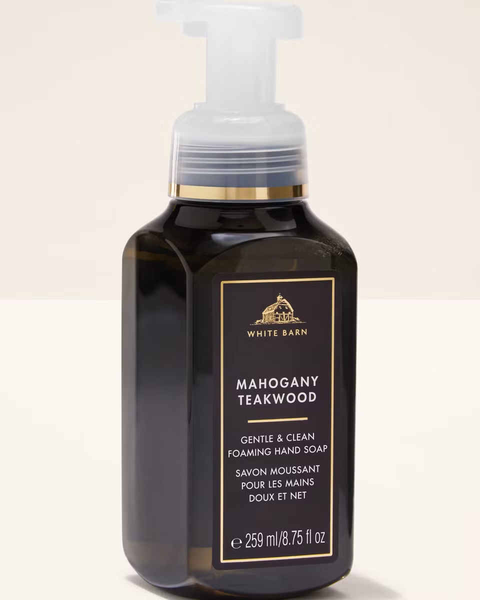 Mydło do rąk w piance Bath & Body Works Mahogany Teakwood 259 ml
