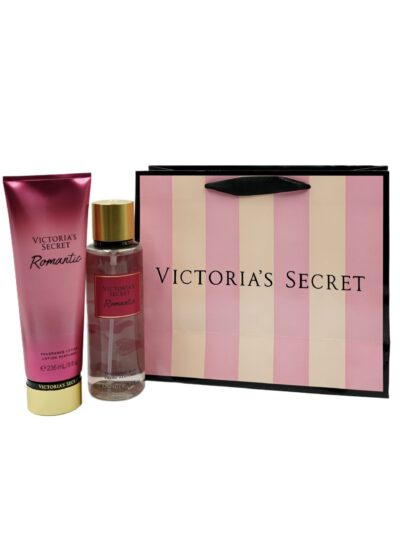 Zestaw Victoria’s Secret Romantic mgiełka 250 ml + balsam 236 ml
