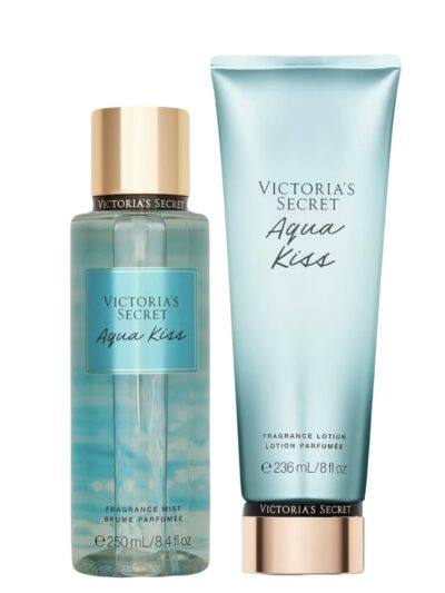 Zestaw Victoria’s Secret Aqua Kiss mgiełka 250 ml + balsam 236 ml