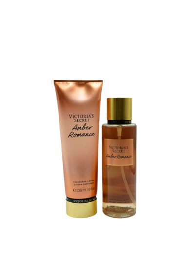 Zestaw Victoria’s Secret Amber Romance mgiełka 250 ml + balsam 236 ml