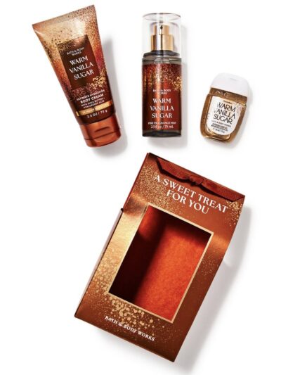 Zestaw Bath & Body Works Warm Vanilla Sugar 3 kosmetyków