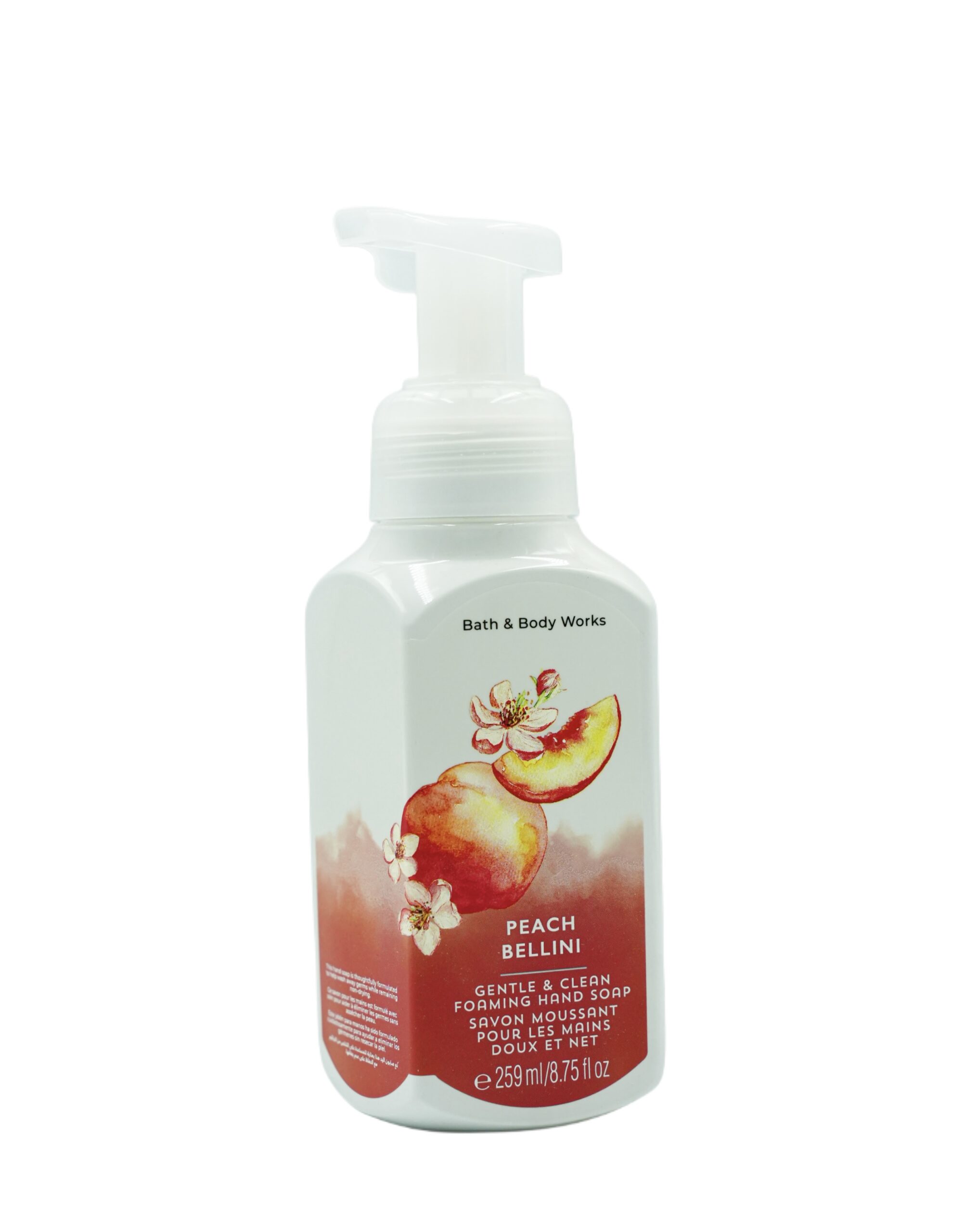 Mydło do rąk w piance Bath & Body Works Peach Bellini 259 ml
